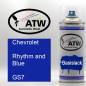 Preview: Chevrolet, Rhythm and Blue, GS7: 400ml Sprühdose, von ATW Autoteile West.